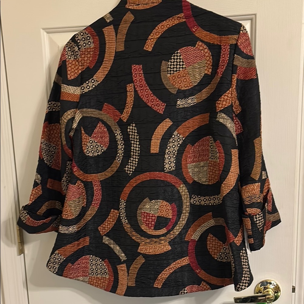 Artistic Patchwork Jacket - image 8